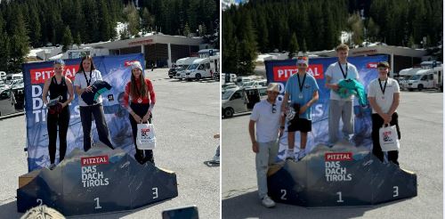 Lena und Tom Monay siegten beim NASH-Finale 2024 am Pitztaler Gletscher
